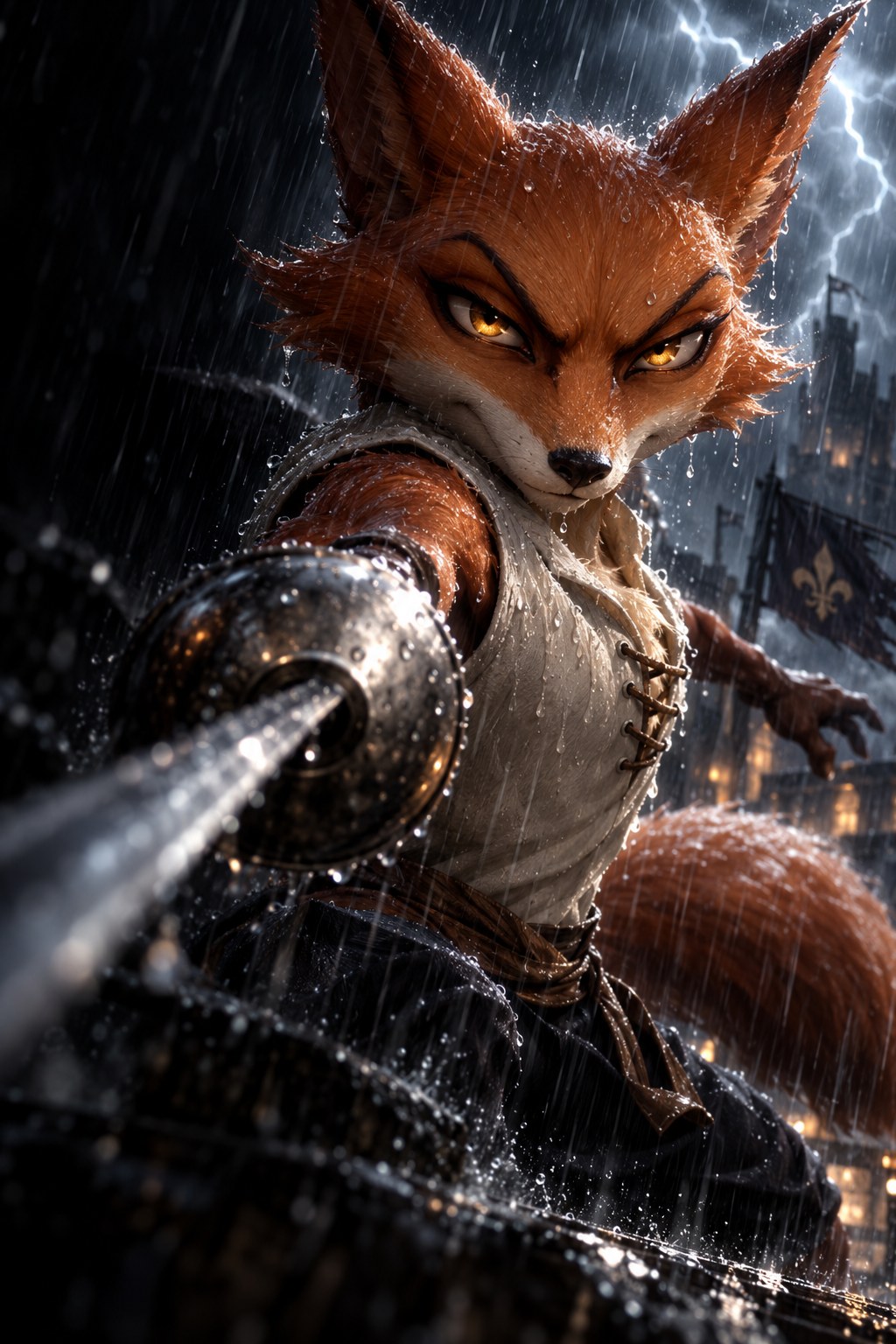 Redfox Swordsman